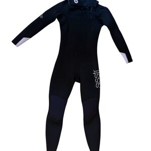 Sisstr Kids Black Swim Rashguard. Kids size 10.Boogie boarding. Surfing..